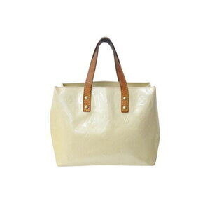 Louis Vuitton Reed Handbag Monogram Vernis Patent Leather